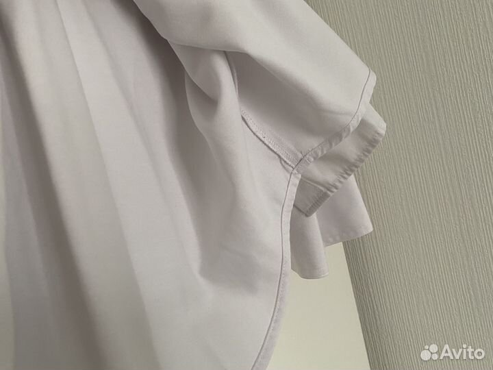 Рубашка льняная базовая, one size