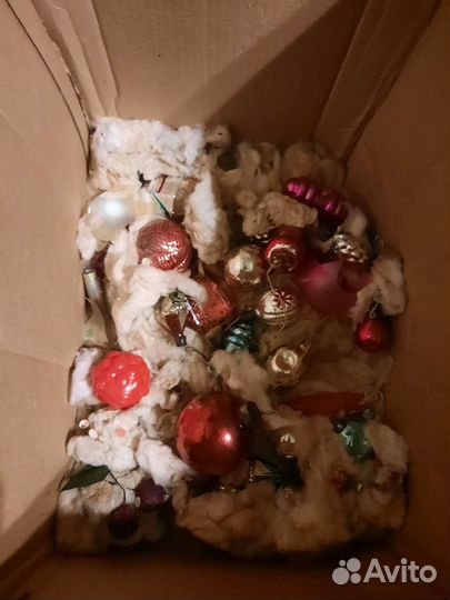 Игрушки елочные СССР