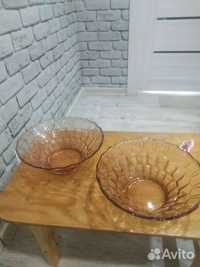 Хрустальные вазы, пепельницы, салатники