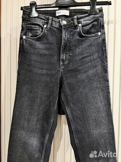 Джинсы Zara с разрезами по бокам