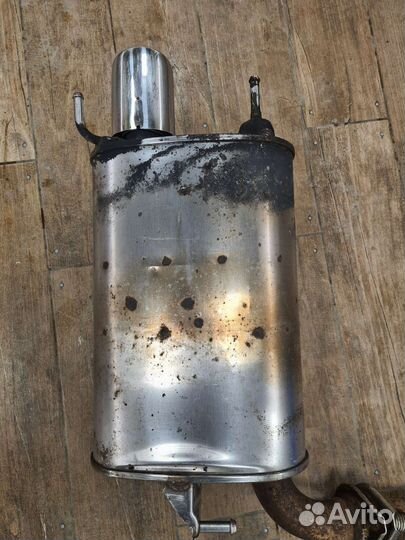 Глушитель toyota camry