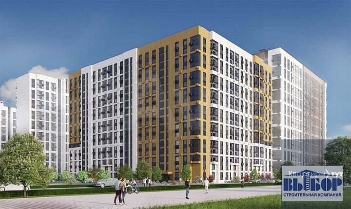 Квартира-студия, 28,4 м², 6/21 эт.