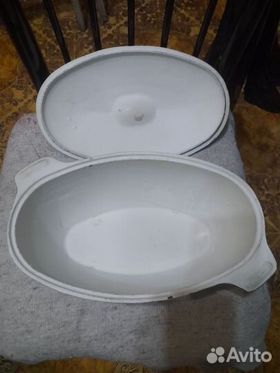 Утятница чугунная СССР, зио учз-3 муром