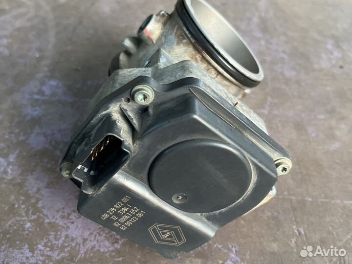 Дроссельная заслонка на renault duster
