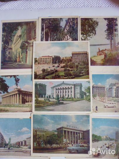 Открытки в наборах «Города» (советские). Вып. 3