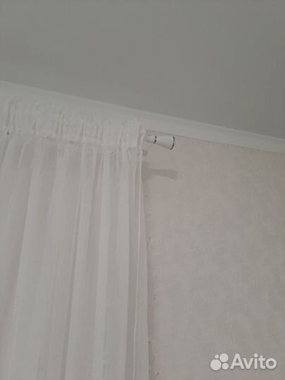 Карнизы для штор двухрядный настенный