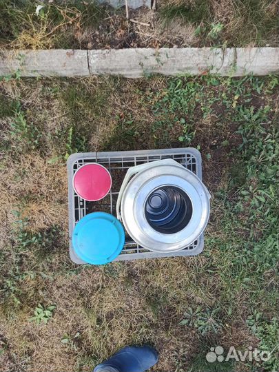 Термос с металлической колбой