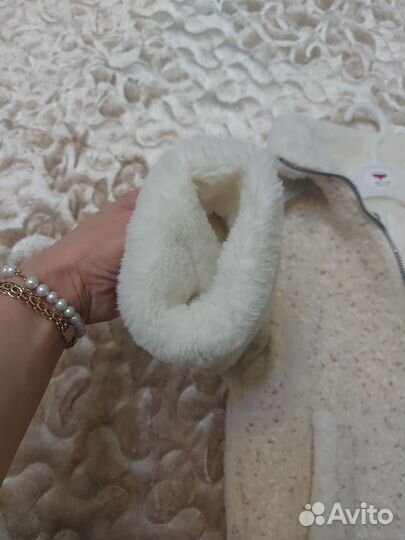 Меховая косуха на девочку 3года