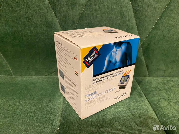 Тонометр, пульсометр Microlife BP 3AX1