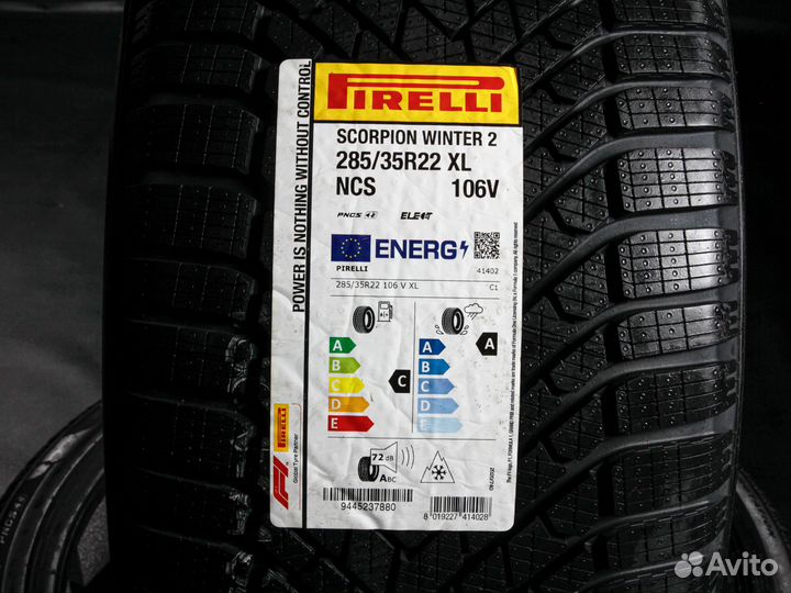 Pirelli Scorpion Winter 2 Elect 285/35 R22 и 265/35 R22 100V