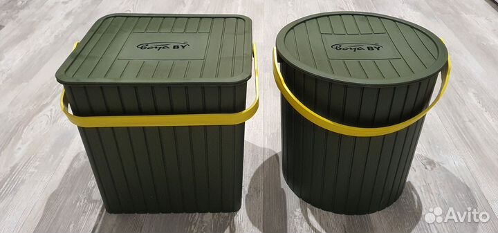 Ведро с крышкой Boya