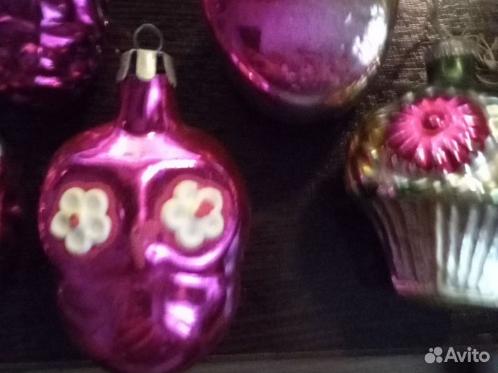 Елочные игрушки СССР