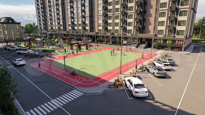 1-к. квартира, 50 м², 4/11 эт.