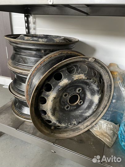 Диски штампованные r15