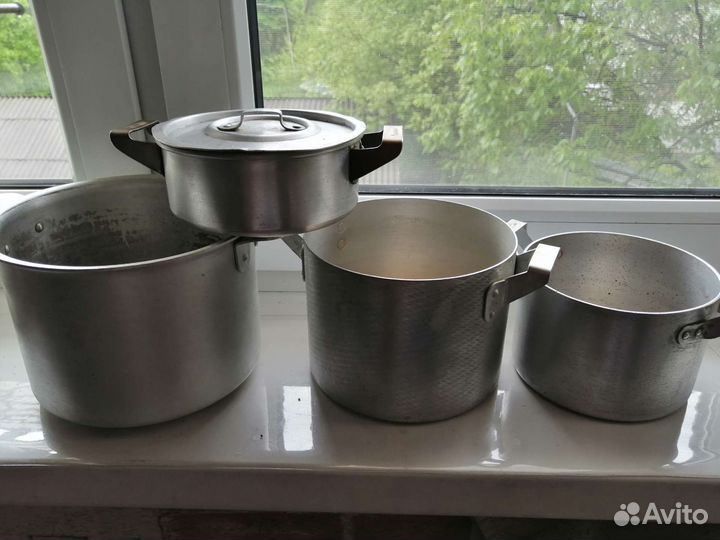 Кастрюли аллюминевые