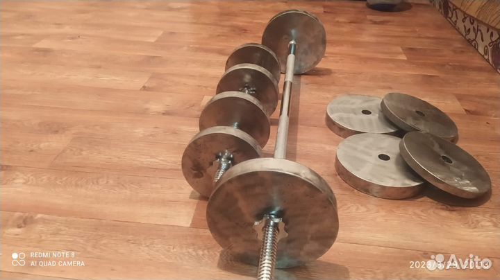 Штанга гриф блины