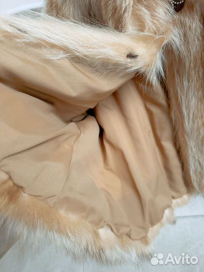 Полушубок из лисы