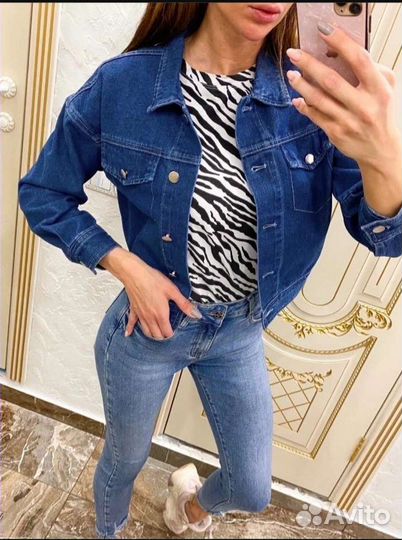 Джинсовая куртка новая