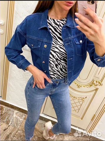 Джинсовая куртка новая