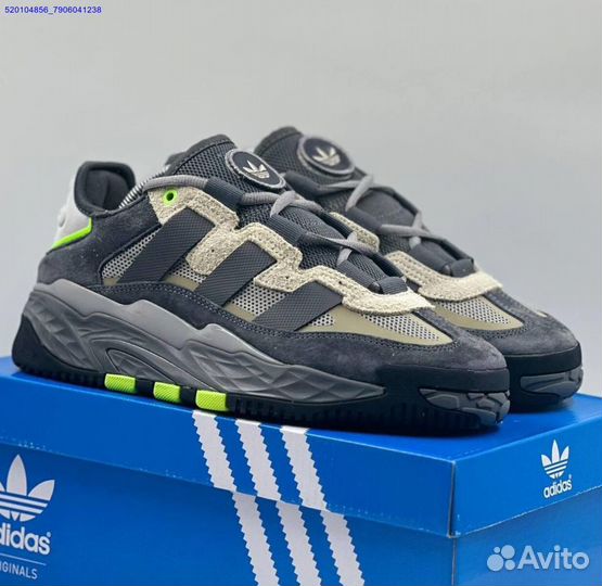 Кроссовки Adidas Niteball Grey (Арт.66998)