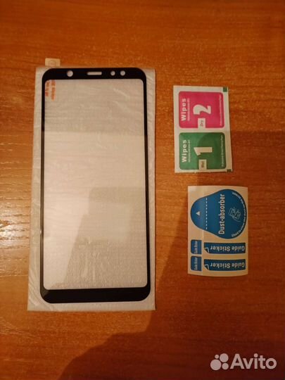 Защитное стекло на samsung galaxy A6 plus