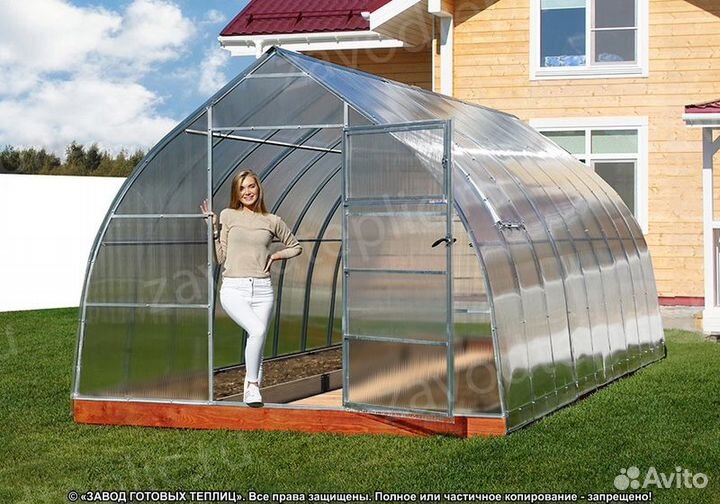 Теплица из поликарбоната