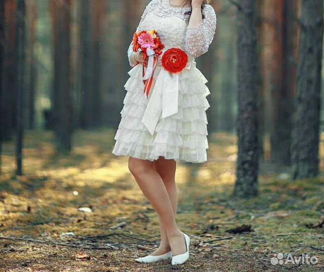Свадебное платье 48