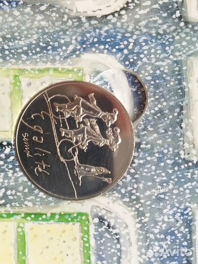 Коллекционная монета 10 евро Франция 2014 г