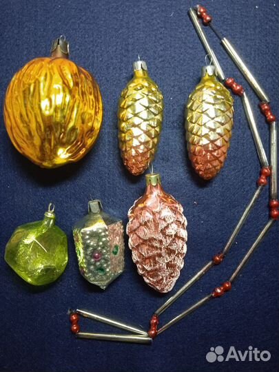 Елочные игрушки СССР