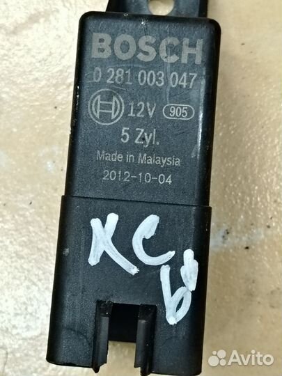 Реле свечи накаливания Volvo xc60 2008-2016