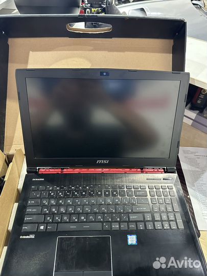 Игровой ноутбук msi Apache Pro gtx1070