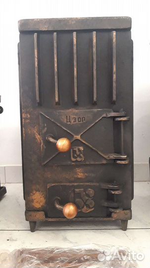 Печь чугунная разборная Буржуйка СССР