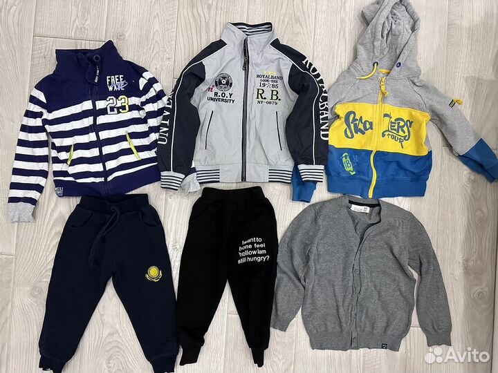 Вещи на машьчика пакетом 98-104