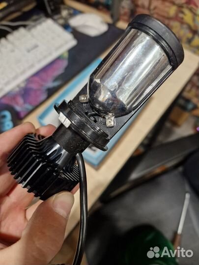 Bi LED линзы h4