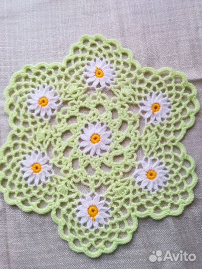Салфетки, вязаные крючком