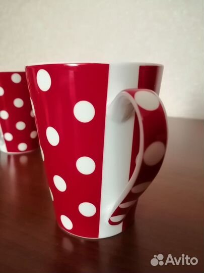 Кружка фарфор, Китай, 3шт,новые