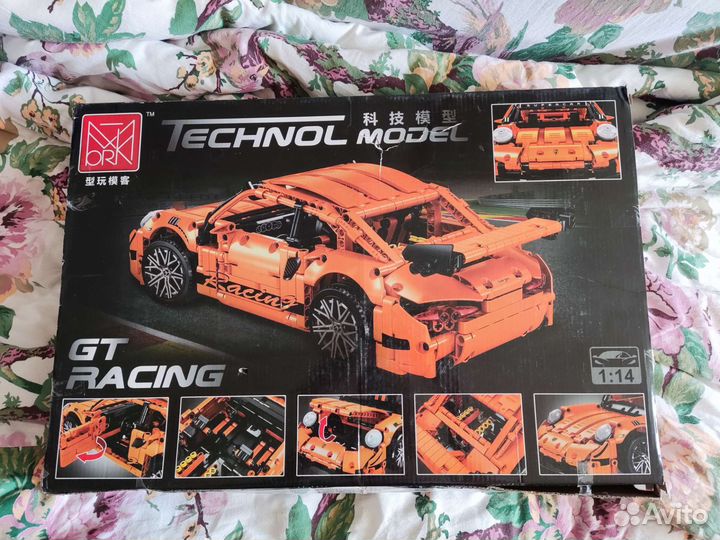 Конструктор, аналог Lego Technic, porsche 911