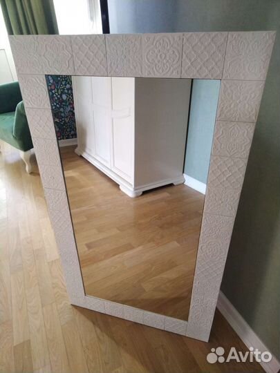 Большое зеркало ручной работы