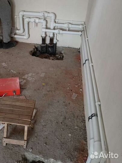 Сантехнические работы, отопления, сварочные работы