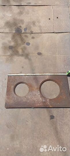 Плита чугунная для печи бу