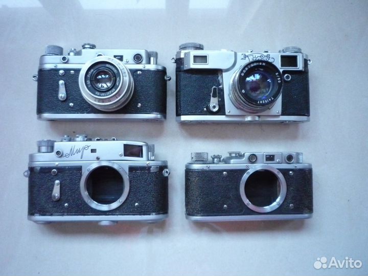 Фотоаппарат Зоркий, Фэд, Мир и другие