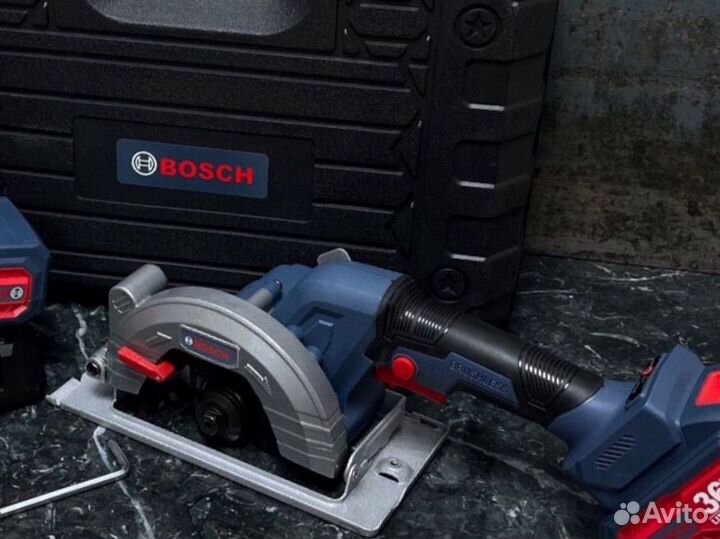 Мощная циркулярная пила Bosch 36V бесщеточная