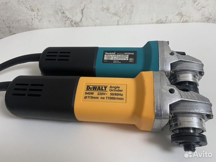 Ушм болгарка dewalt 125, makita