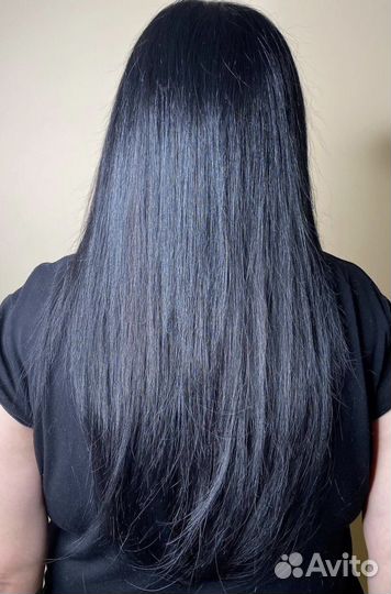 Наращивание волос, капсула