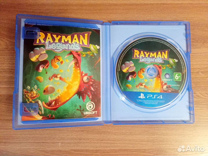 Игры ps4 rayman legends диск