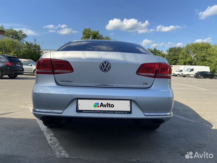 Volkswagen Passat 1.8 AMT, 2011, 173 174 км