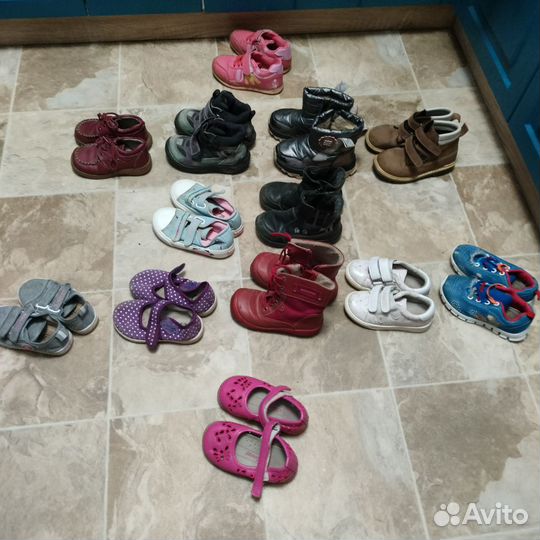 Обувь для девочки пакетом