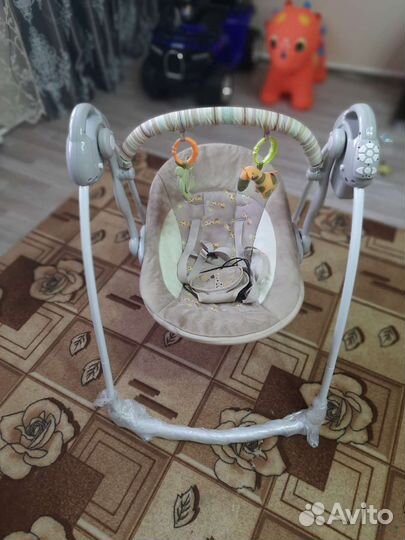 Детские электронные качели