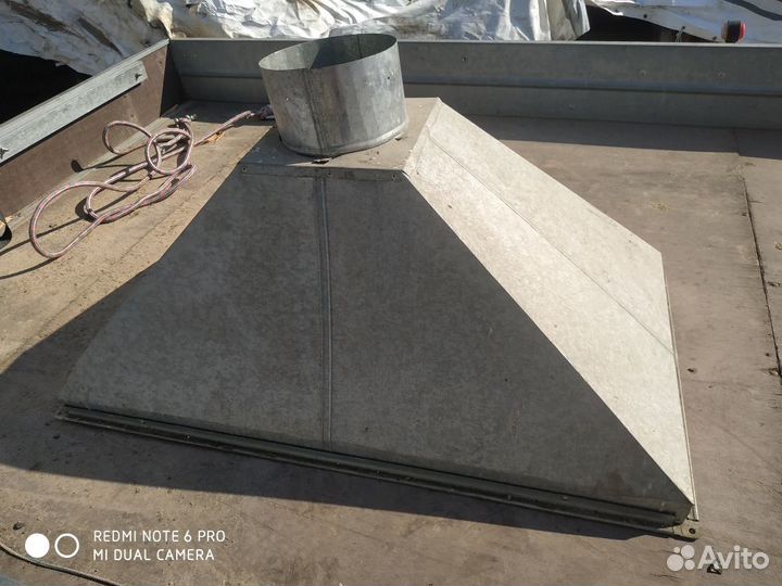 Вытяжной зонт оцинкованный бу