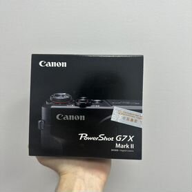 Canon g7x mark ii black